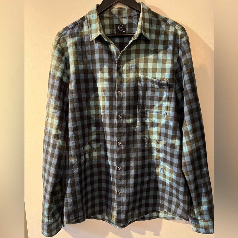 Alexander McQueen button up smoke dress shirt